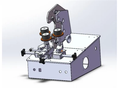PLC+ Touch Screen Control System Ring Winding Machine