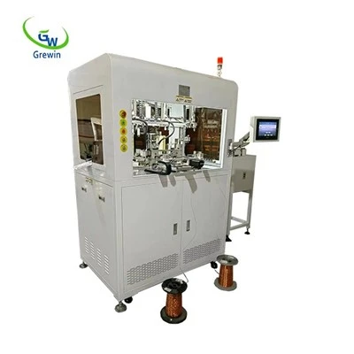 Winding Machine With Taping The Tails Of Thick Wires Function